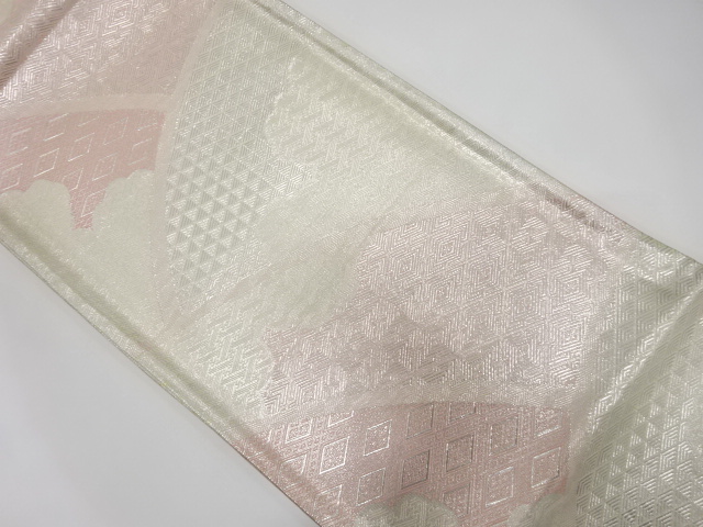 JAPANESE FUKURO OBI / CHIKUZEN HAKATA / SAGANISHIKI / WOVEN CLOUD